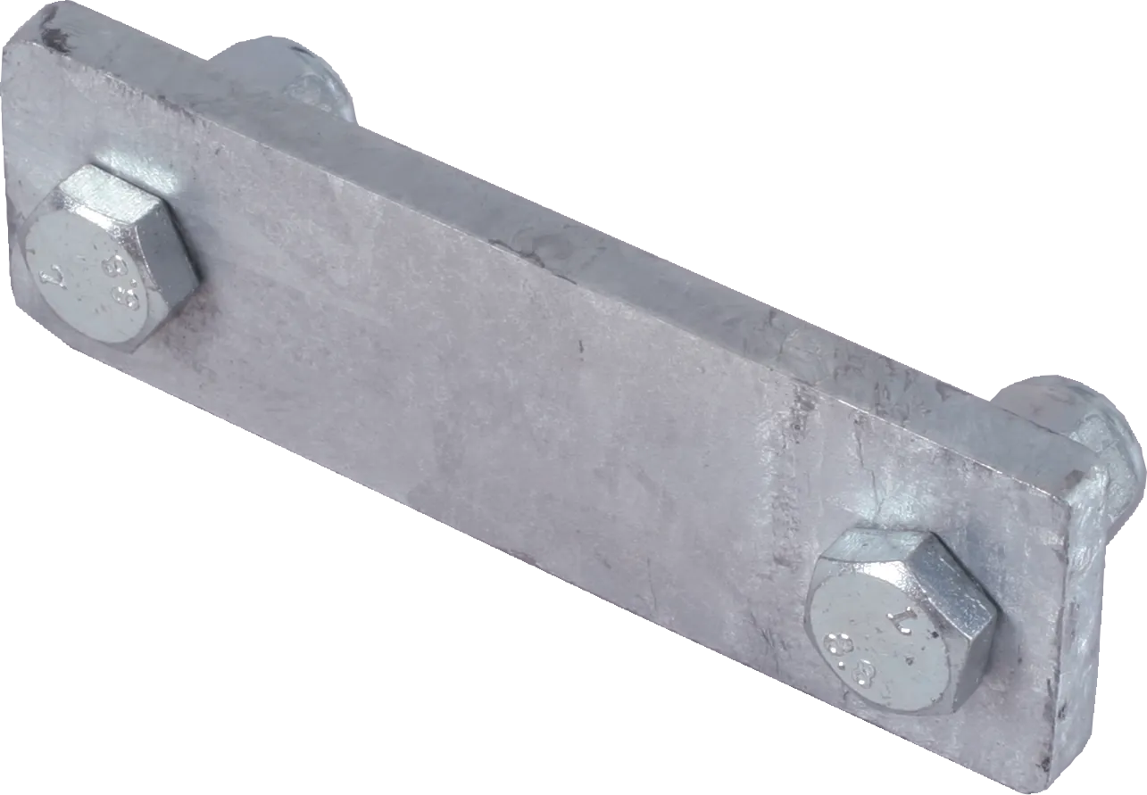 Abstandhalter zur Schrägstellung aller Fressgitter