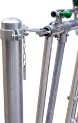 Abstandhalter zur Schrägstellung aller Fressgitter