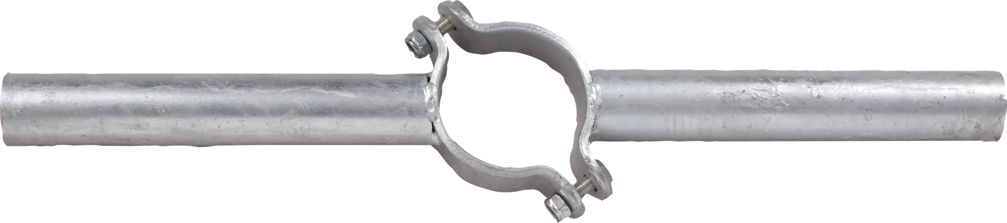 Einschub Schelle 76 doppelt für Pfosten d= 76 mm