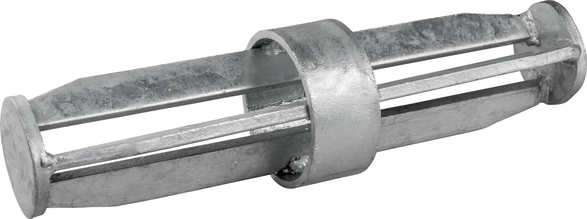 Rohrkupplung innen für Rohr 89 mm 3", l= 34 cm außen d= 80 mm