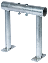 Montagebock für Tiefbox 400 x 420 mm mit 2 Klemmschrauben