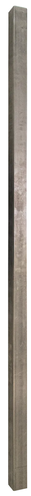 Pfosten Quadrat 60 mm, L= 1,80 m Edelstahl, Wanddicke: 3 mm
