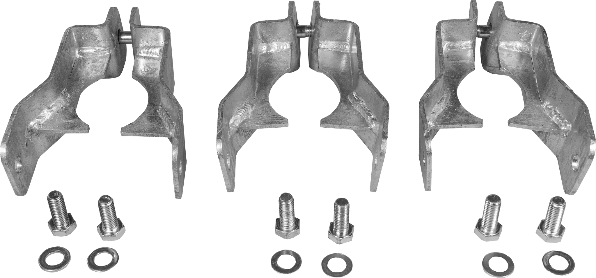 Halter für Schwingbürste MIDI für Rundpfosten d= 76 mm