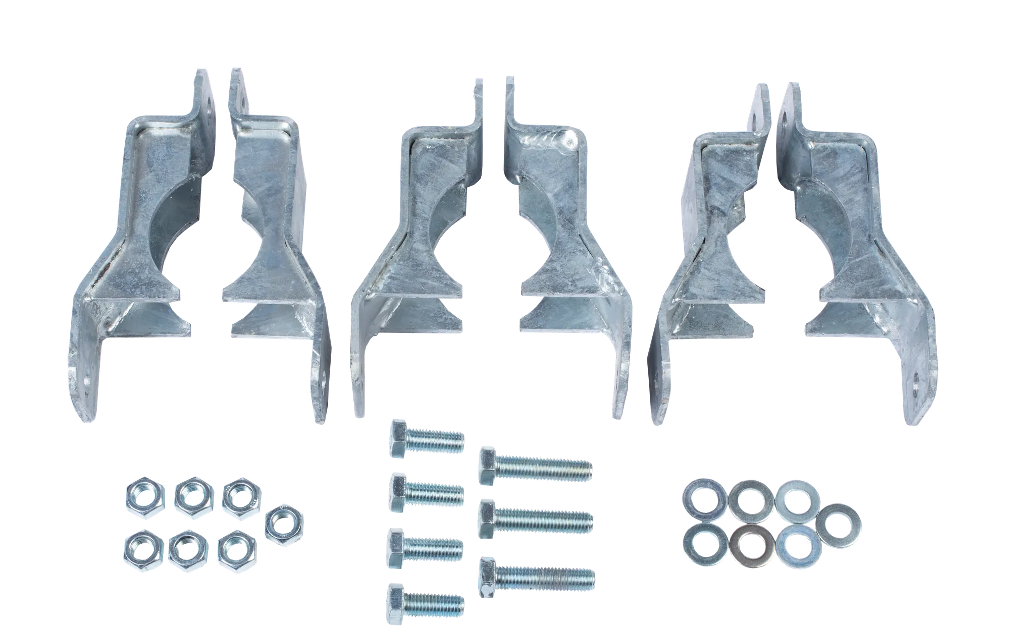 Halter für Schwingbürste MIDI und MAXI für Rundpfosten d= 102 mm