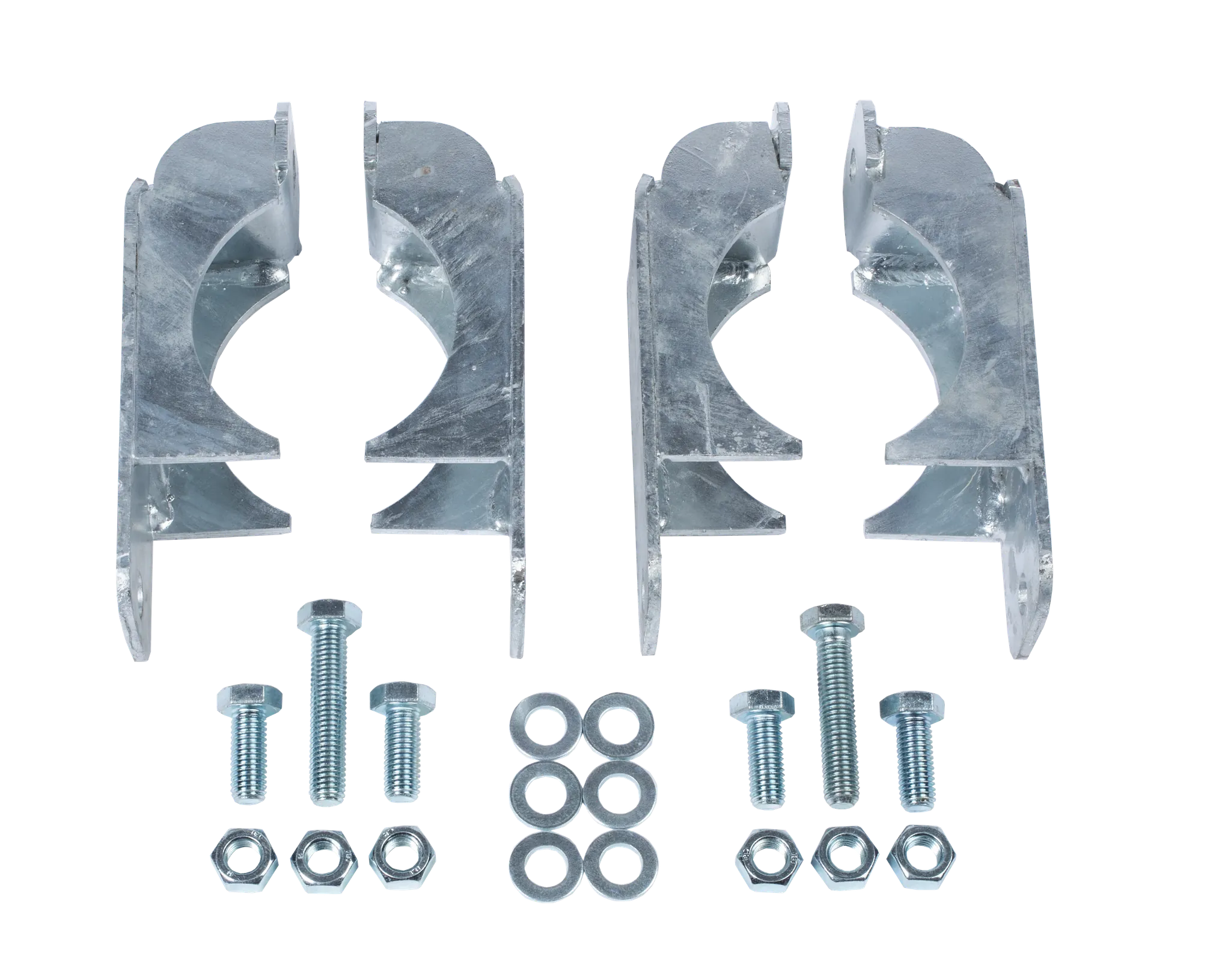 Halter für Schwingbürste MINI für Rundpfosten d= 102 mm