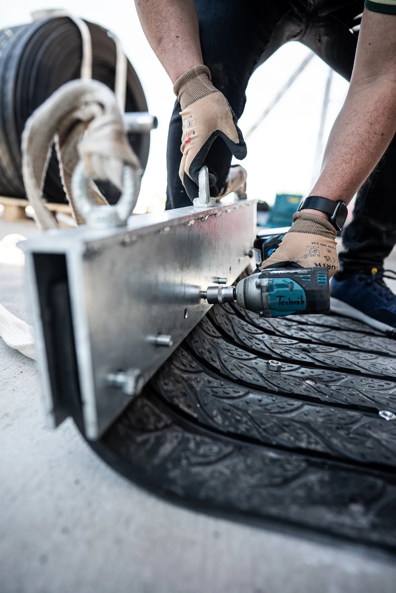 Profil zum Spannen, Rillenboden, Ref. 339190, 18 kg