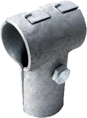 T-Schelle, verzahnt, 42 mm x 27 mm 1 1/4" x 3/4"