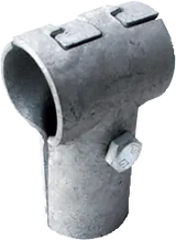 T-Schelle, verzahnt, 42 mm x 27 mm 1 1/4" x 3/4"