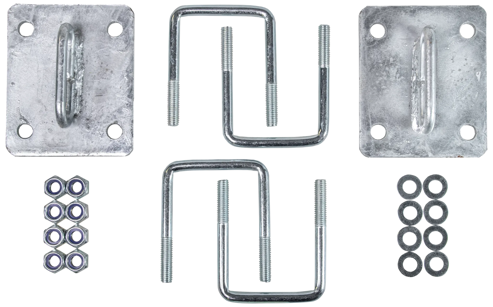 Montage-Set für Nasengurt an Pfosten 60 x 60 mm