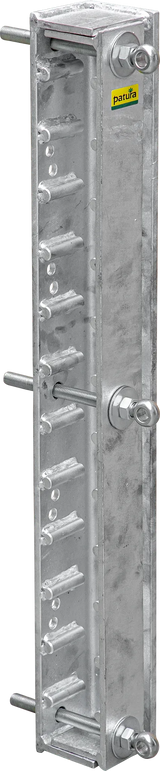 Wandhalter, einseitig Futtertischabtrennung Bullen