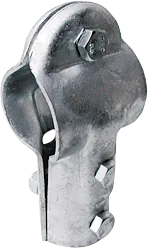 T-Schelle, 3 Schrauben, 60 mm x 48 mm 2" x 1 1/2"