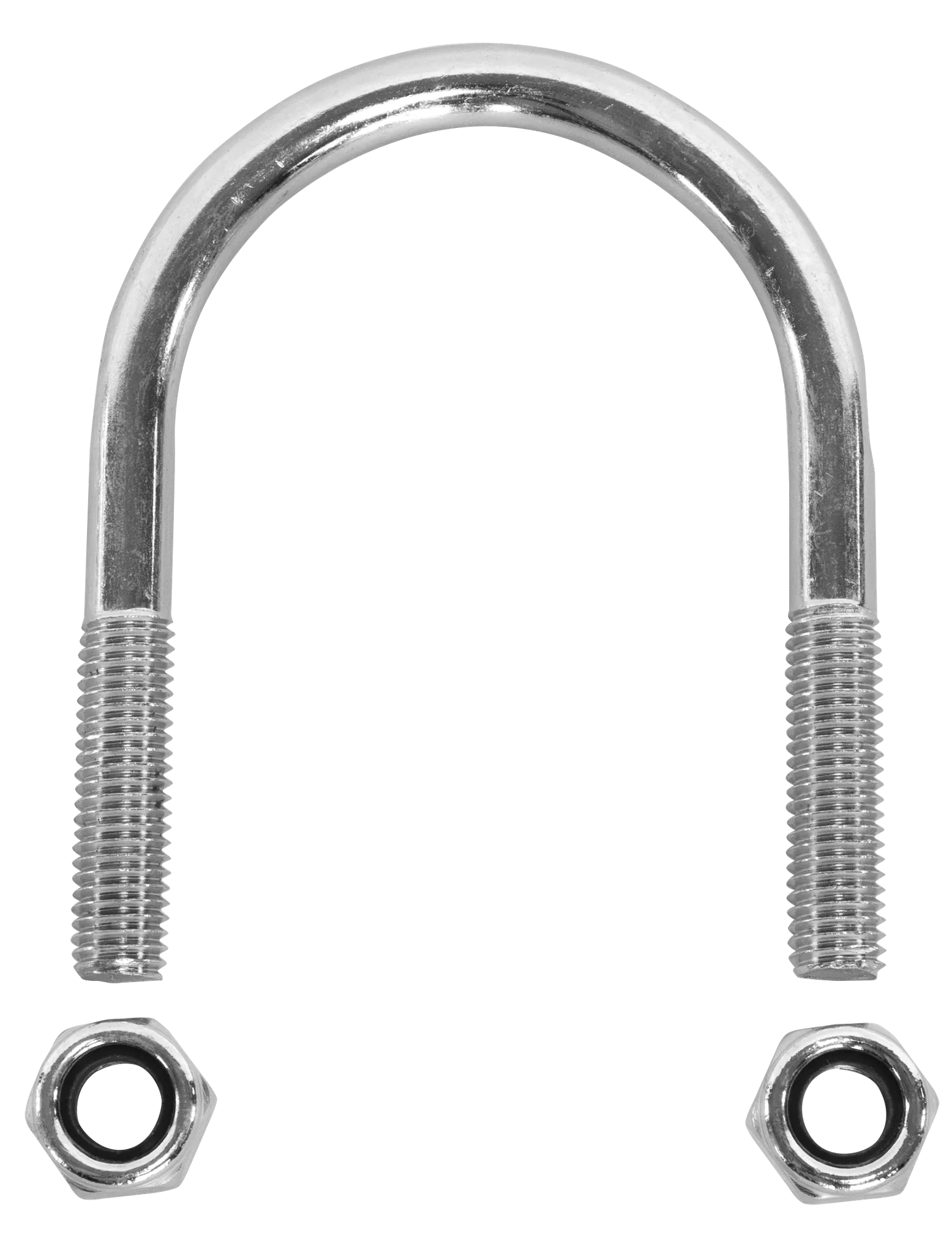 Bügelschraube 60 mm - M10 ohne Steg mit 2 Muttern
