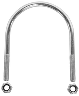 Bügelschraube 102 mm - M10 3 1/2" - M10 - mit 2 Muttern