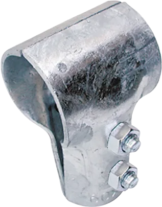 T-Schelle, 2 Schrauben, 76 mm x 48 mm 2 1/2" x 1 1/2"