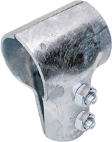 T-Schelle, 2 Schrauben, 76 mm x 48 mm 2 1/2" x 1 1/2"