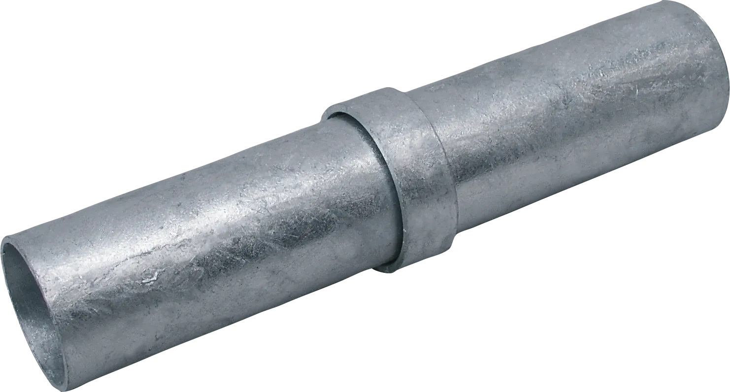 Rohrkupplung innen für Rohr 60 mm 2", l= 26 cm außen d= 52 mm