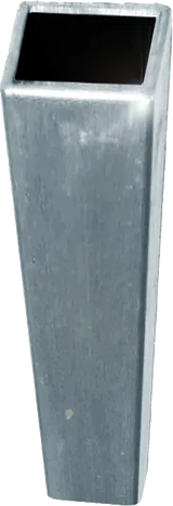 Rohr Quadrat 60 x 60 x 2 mm 6,00 m Stange, verzinkt