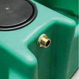 Weidetränke, eckig,  70 Liter Hochdruckventil, 960x390x350 mm