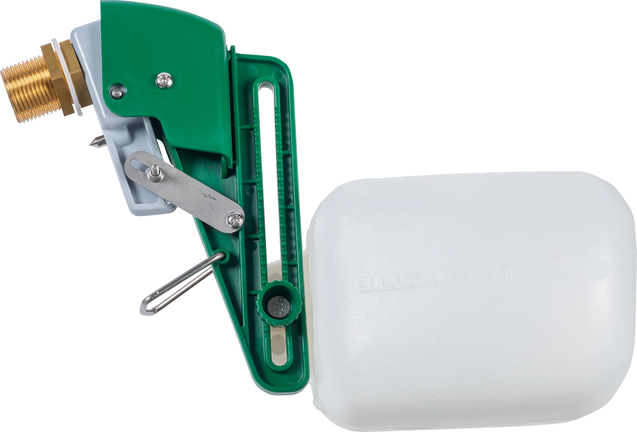 Schwimmerventil komplett, Hochdruck, passend für Lacabac A680, Ref. 350680, Anschluss 1/2", Zulauf 80 l/min