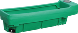 Weidetränke, eckig, 200 Liter 1600x460x440mm, ohne Schwimmerventil