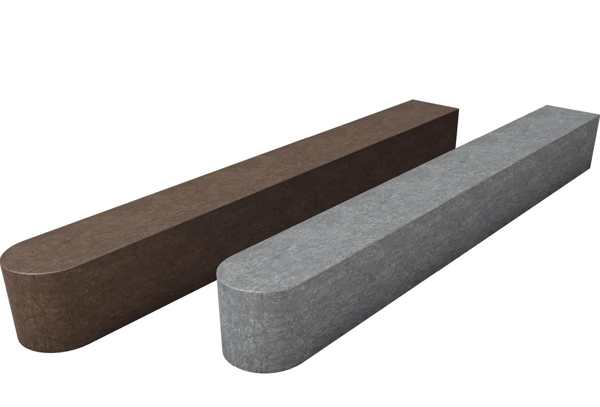 Zaunpfosten aus Recyclingmaterial