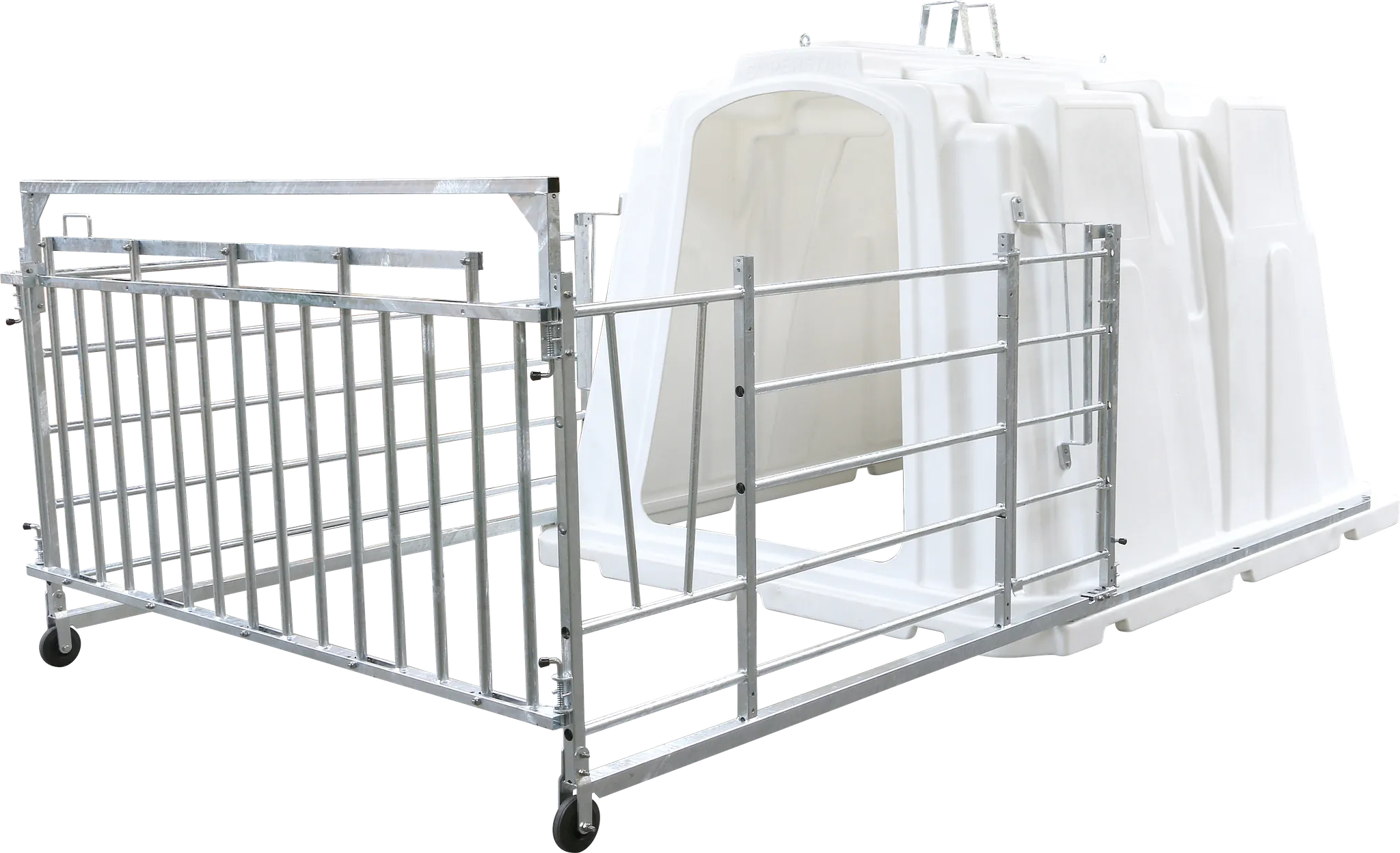 Umzäunung für Kälberhütte Superstar 2,36x2,31x1,45