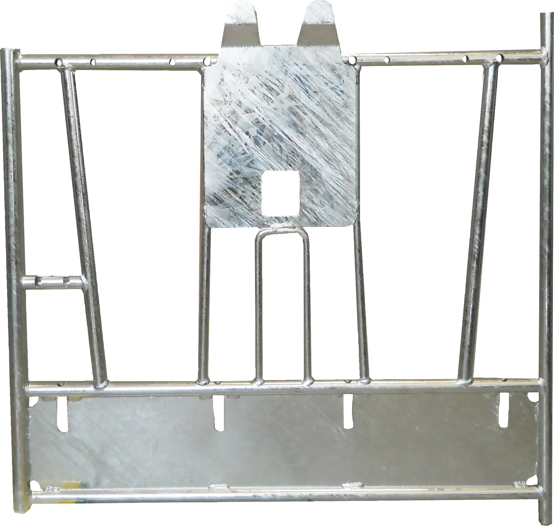 Klapptür mit Nuckeleimerhalter für Kälberhütten Ministar u. Logistar