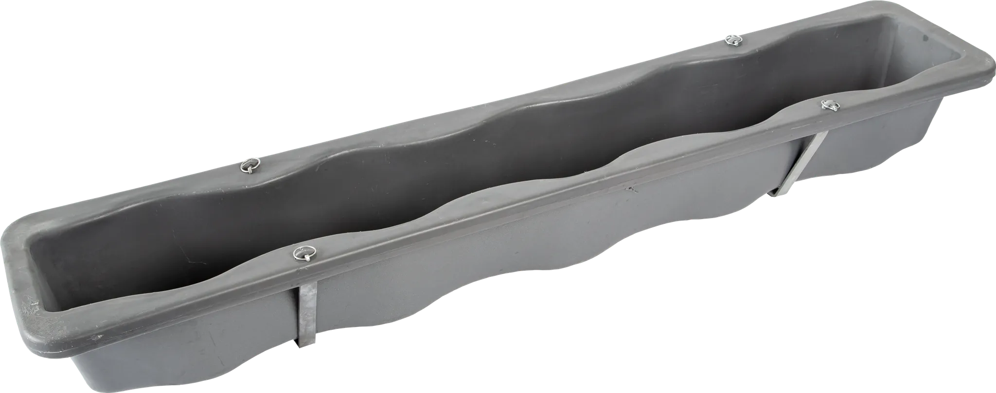 Futtertrog mit Eimerhalterung für Kälberhütte XL