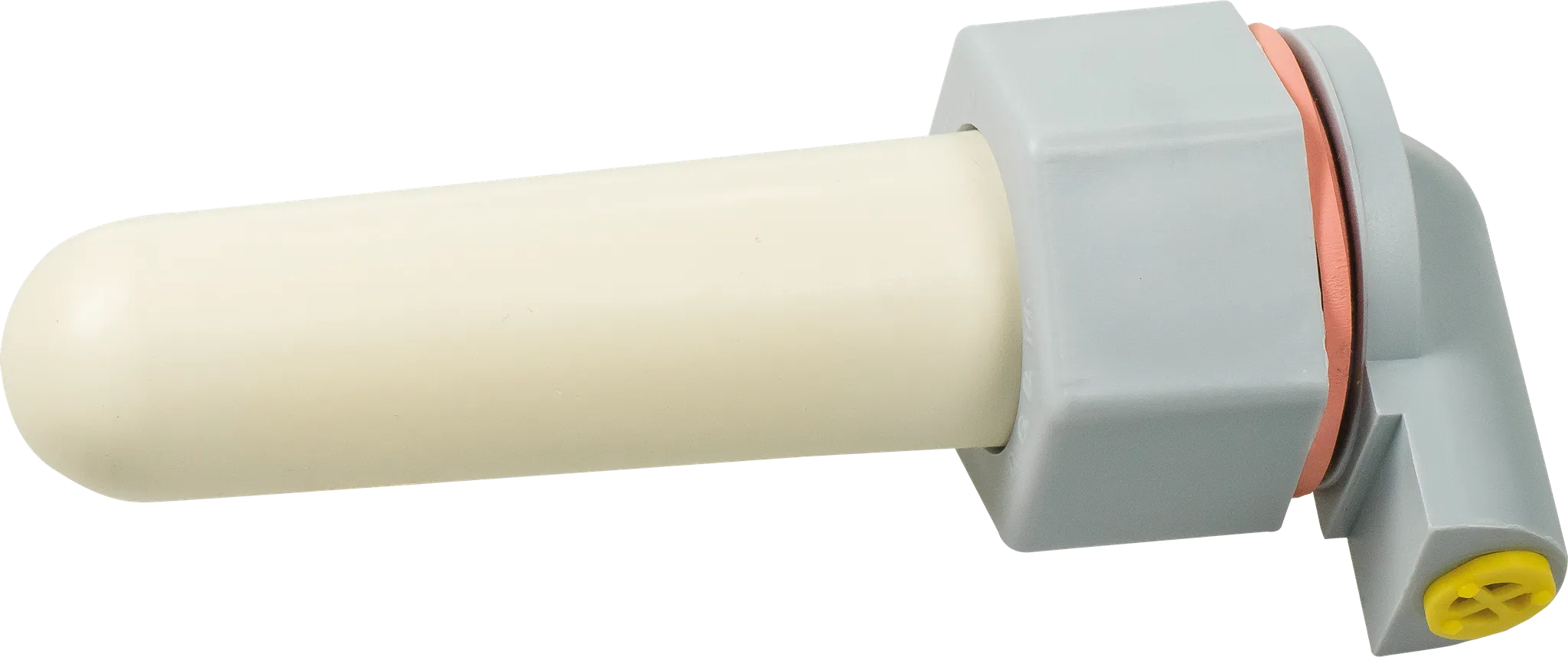 Sauger, hart (weiß) mit Kugelventil für Nuckel-Tränkeeimer und