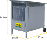 Kälber-Auto MINI ohne Dach inkl. Boden