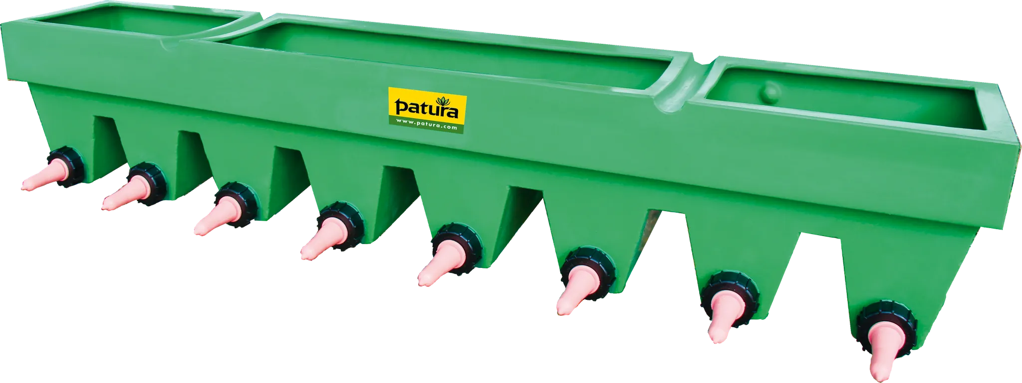 Kälber-Bar, 8 Nuckel mit Fächern mit Zubehörbeutel