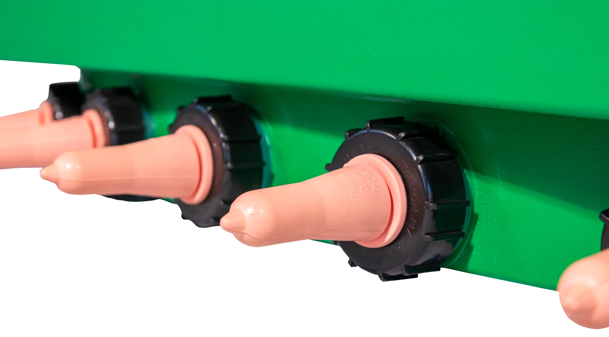 Kälber-Bar, 5 Nuckel mit Zubehörbeutel