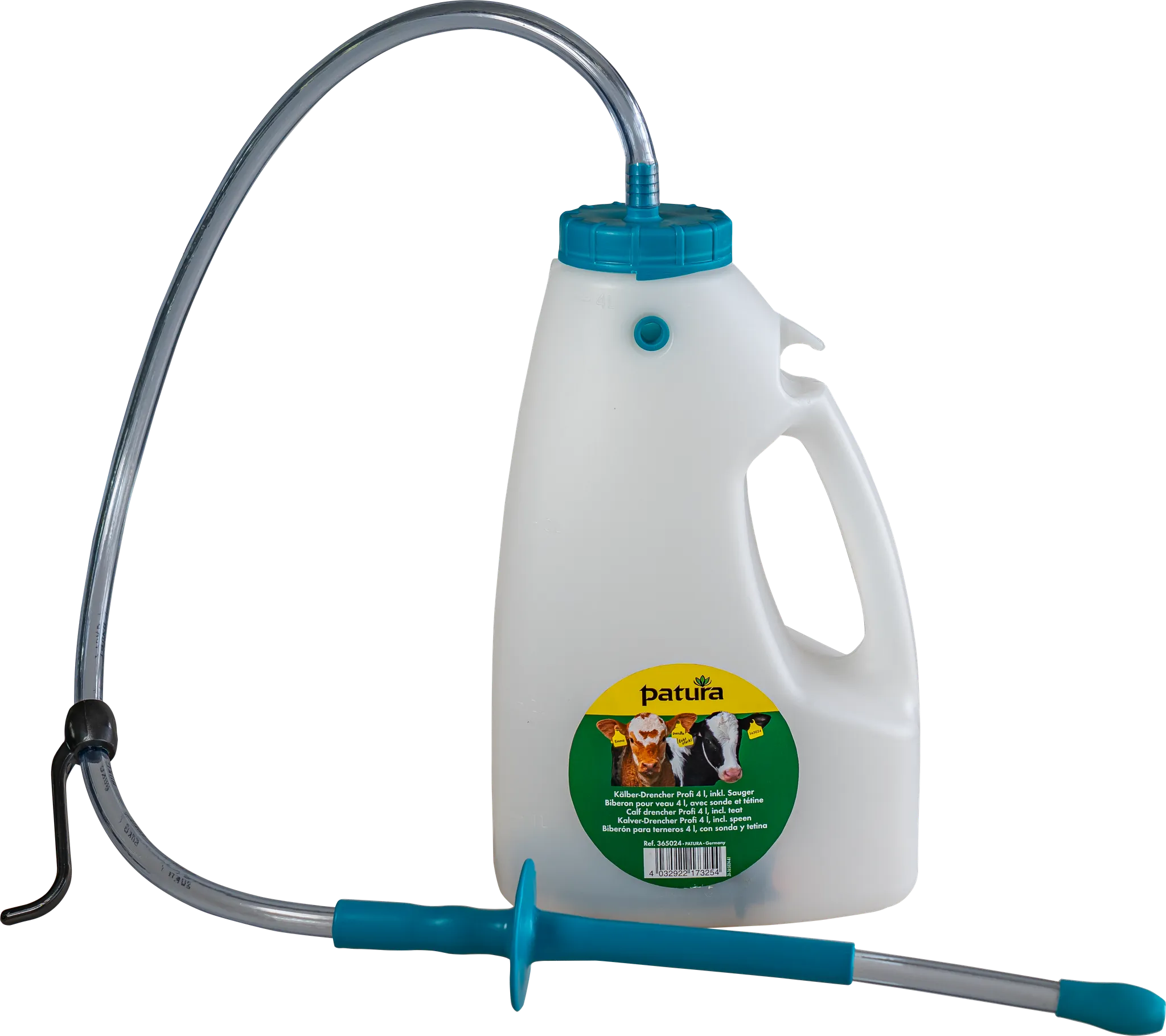 Kälber-Drencher Profi 4 Liter, transparent