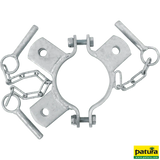 Schelle, Ø 102 mm, 3 Halter, verzinkt