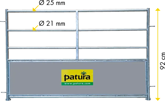 Horde für Ablammbucht 1,50 m