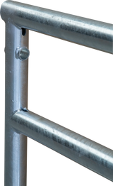 Dreifach verstellbares Weidezauntor Compact, Länge 1,25 - 3,00 m, Höhe 90 cm