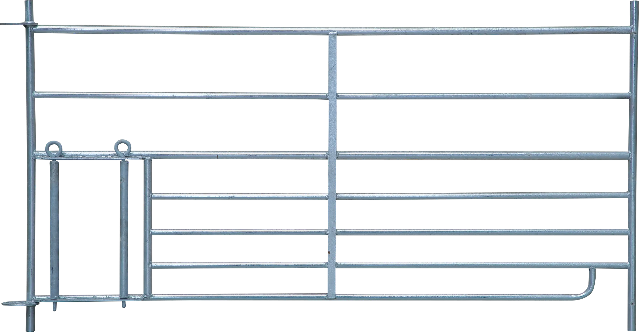 Steckfix-Horde mit Lämmerschlupf B= 1,83 m, Höhe 92 cm