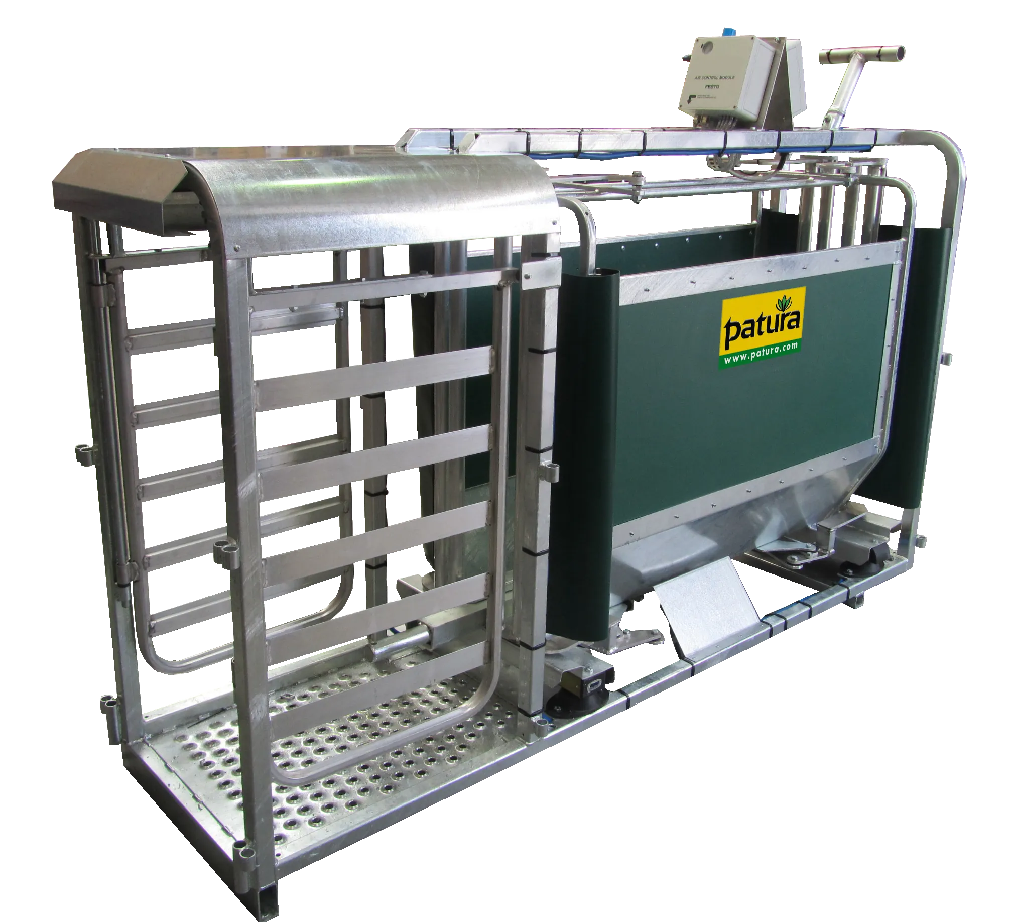 3-Wege- Wiege- und Sortierbox mit Druckluftbetrieb