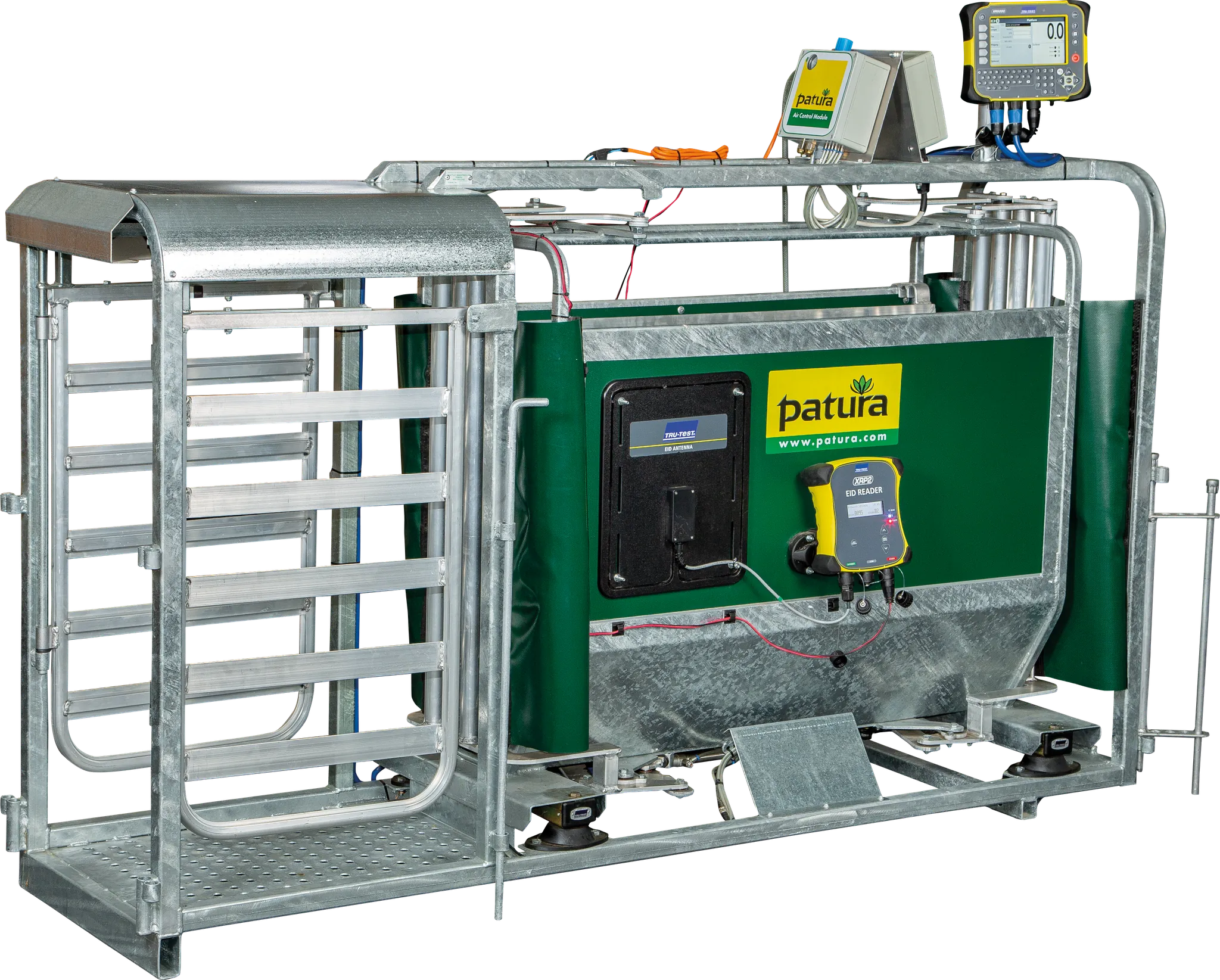 3-Wege- Wiege- und Sortierbox mit Druckluftbetrieb