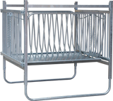 Viereckraufe für gehörnte Schafe und Ziegen