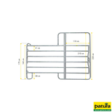 Panel Compact mit Tor 2,40 m Breite 2,40 m, Höhe 2,20 m, vz