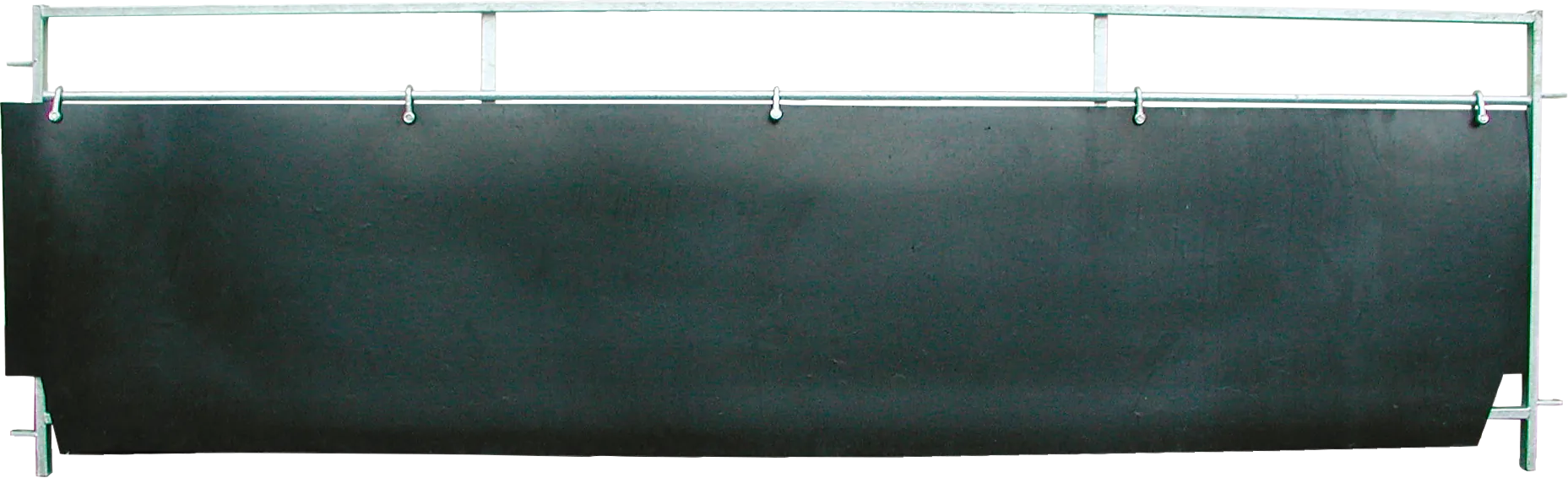 Gummi-Wandverkleidung, L= 2,98 m, H= 63 cm (2 Stück)