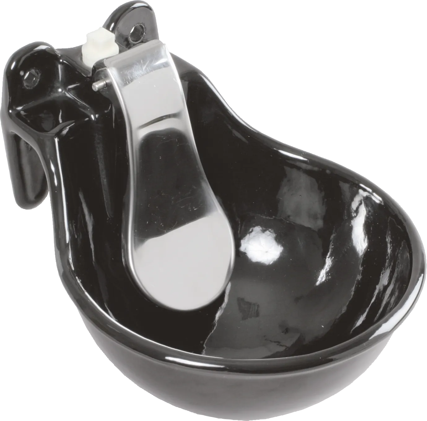 Zungenventil-Becken emaillierte Gussschale