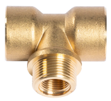 T-Stück 3/4" für Zungen-Becken A30/A31 aus Messing