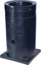 PE-Standrohr isoliert, H= 1000 mm zum Einbetonieren