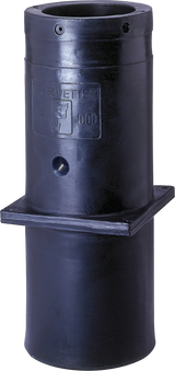 PE-Standrohr isoliert, H= 1000 mm zum Einbetonieren