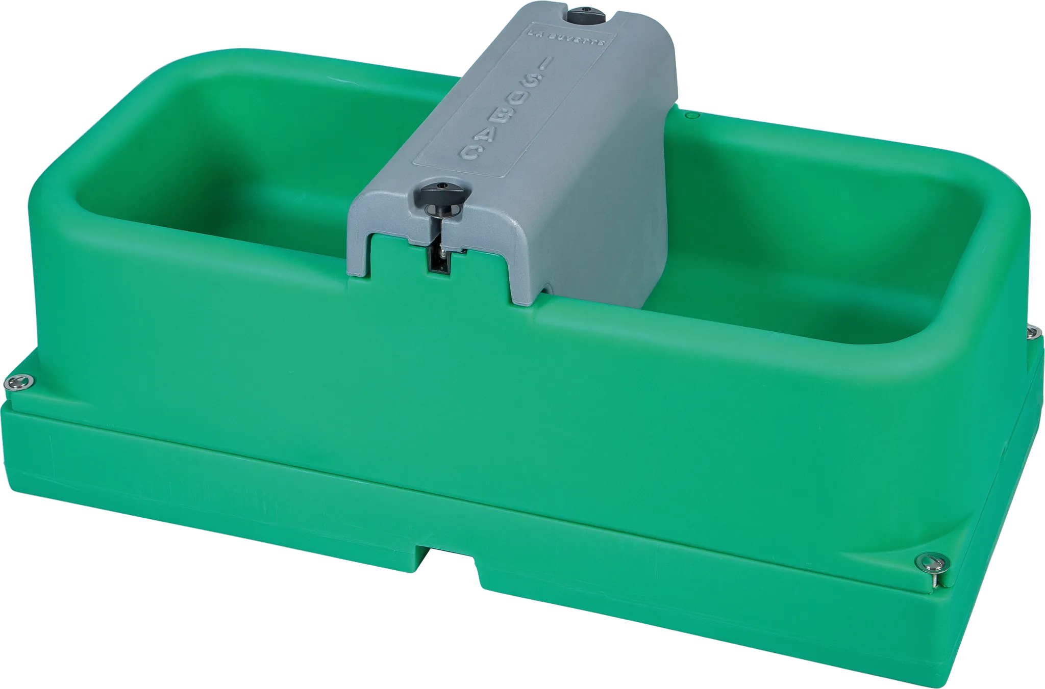 Heizbare Doppelschwimmertränke Isobac, 160 Watt
