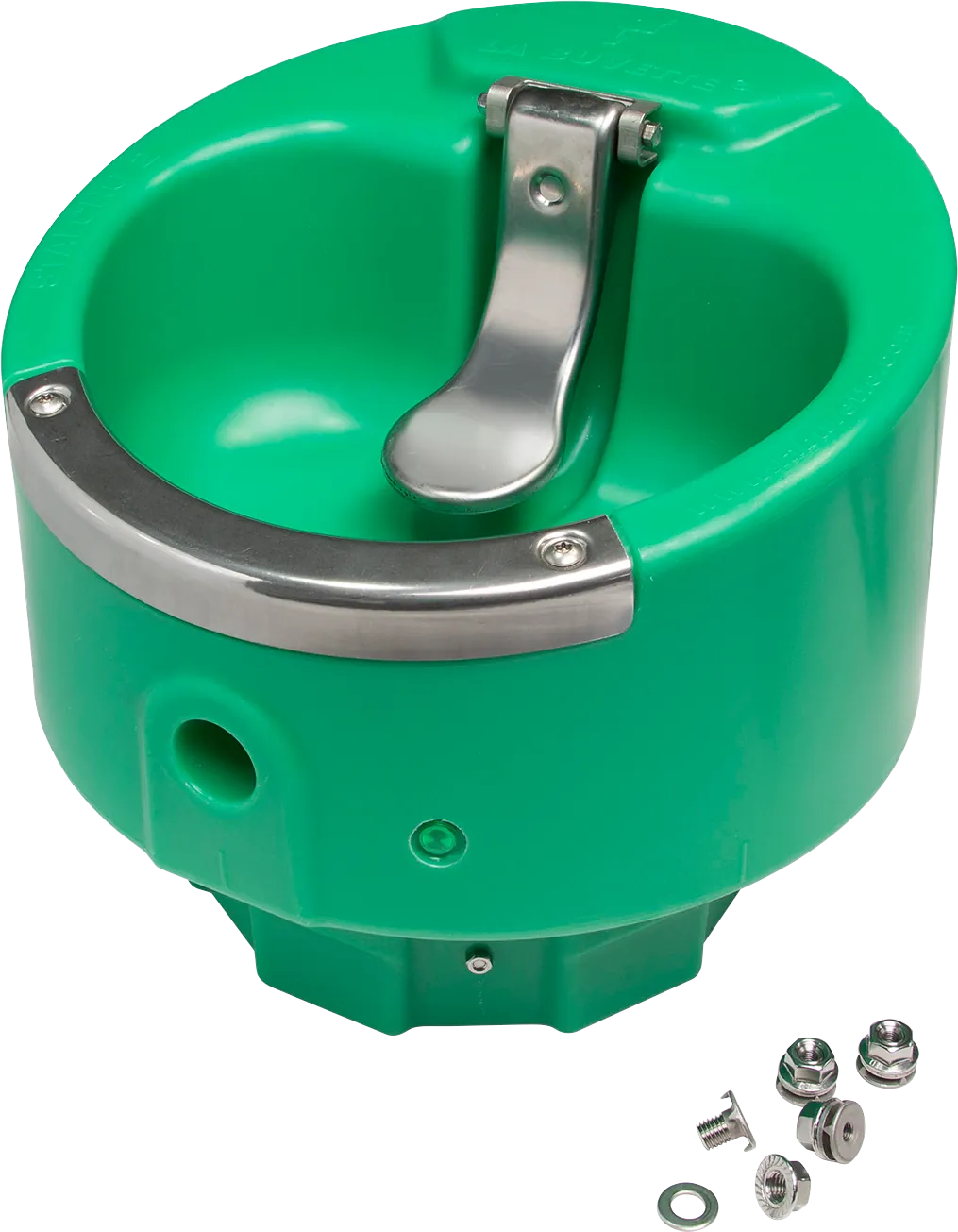 Zungenventil-Becken Stalcho 2, beheizbar, 24 V, 80 W, Kunststoff, für Rinder und Pferde