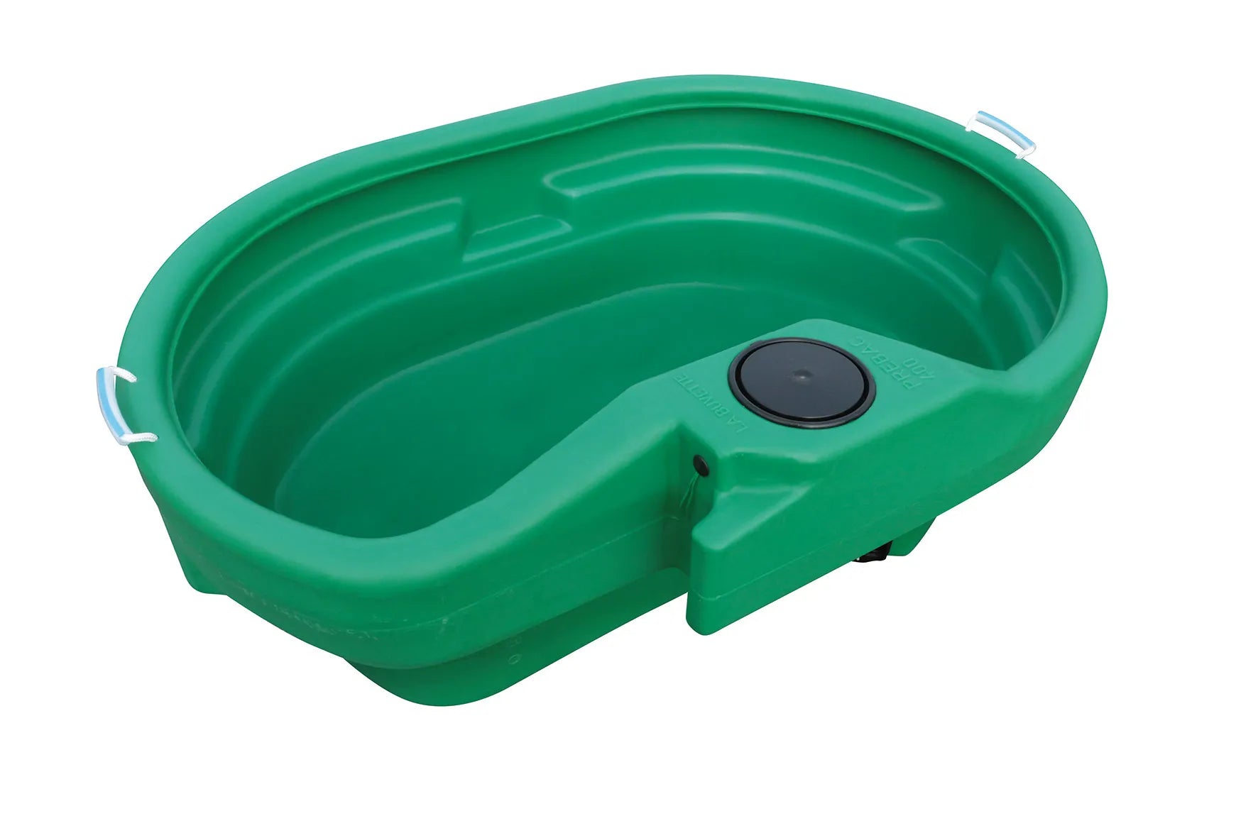 Weidetränke, oval, 400 Liter, ohne Schwimmerventil, 40 cm hoch