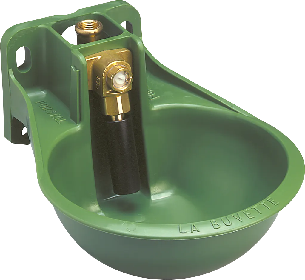 Rohrventil-Becken Mod. Forstal mit Rohrventil